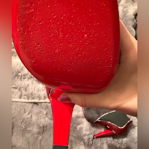 Christian Louboutin LouLou US size 10 EU 41 Suede Boots with Snakeskin AUTHENTIC - Picture 11 of 11